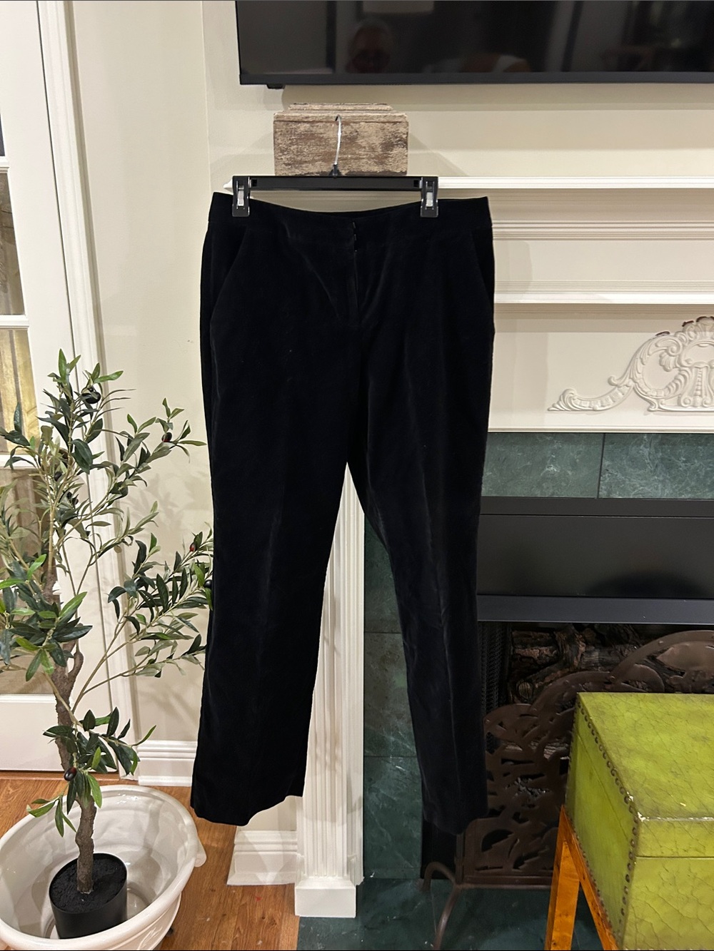 Liz Claiborne Black Corduroy women’s velvet Trousers